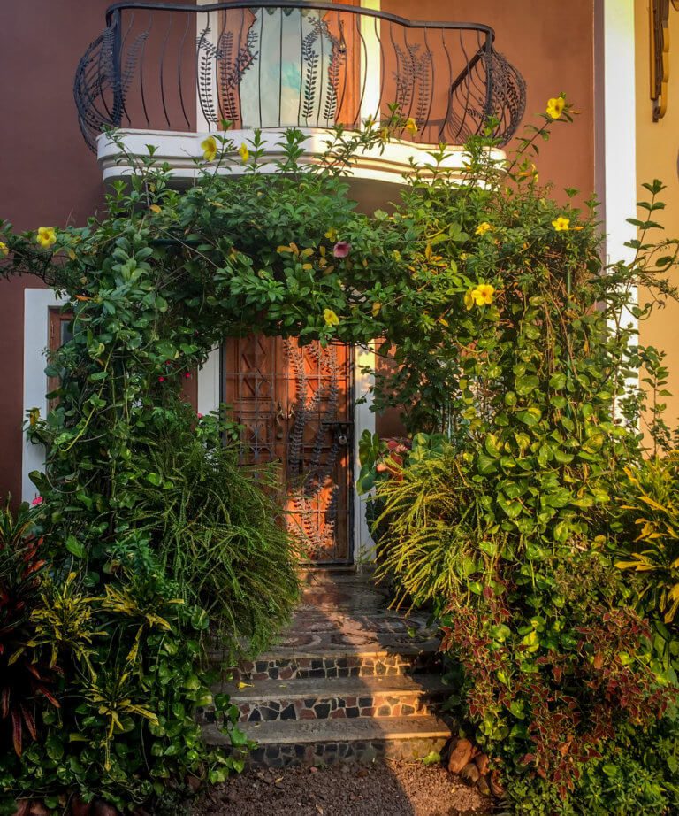 Balcony in Fontainhas,Goa, India