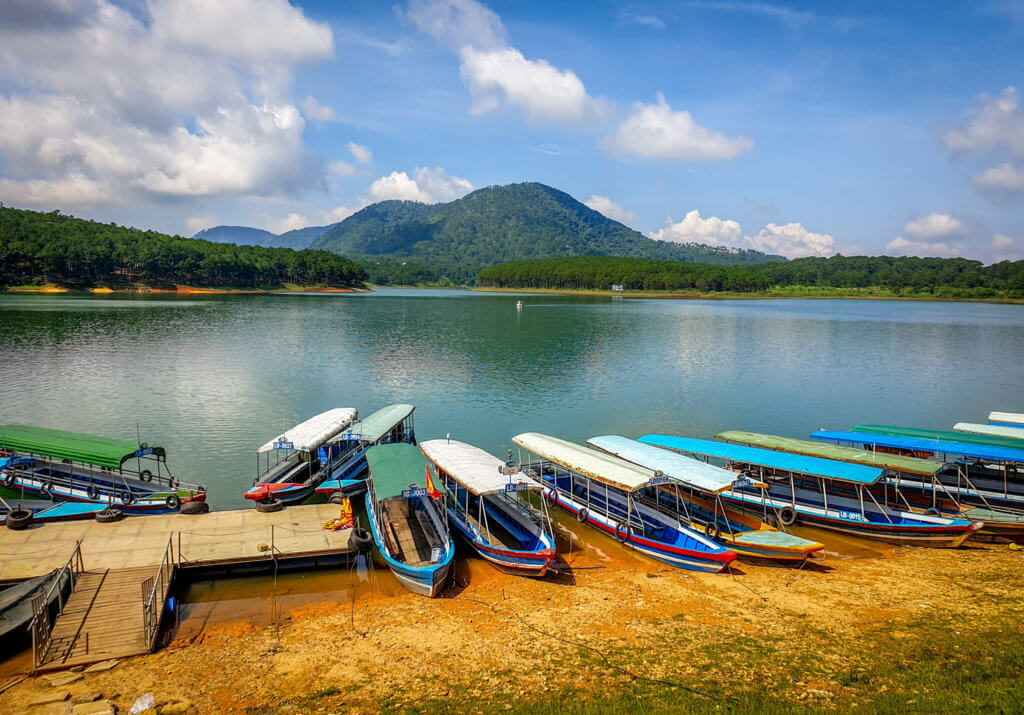 Dalat Lake in Vietnam