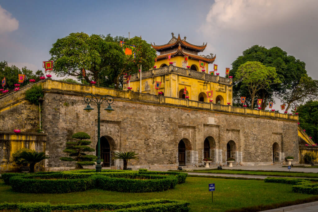 Main Gate of Thang Long Citadel - A sight to see on your 2 days in Hanoi itinerary