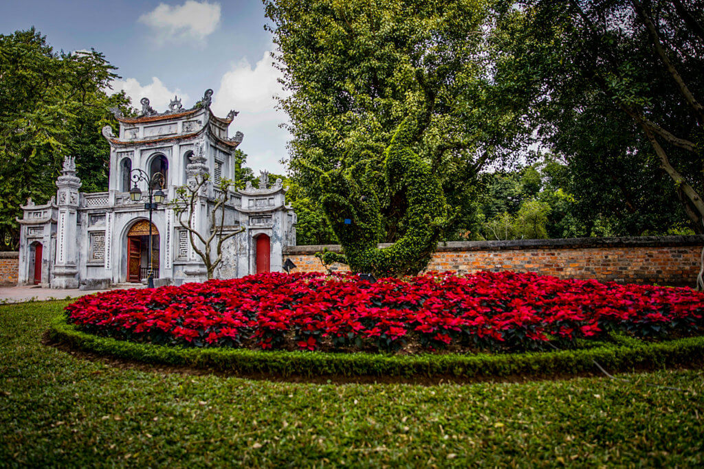 Temple of Literature in Hanoi, Vietnam. A must visit if you've to see Hanoi in 2 days