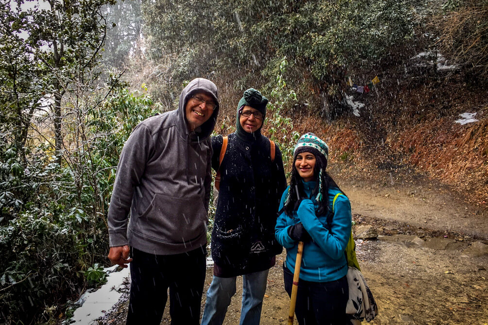 Kind old couple I met on the Tiger's Nest Hike