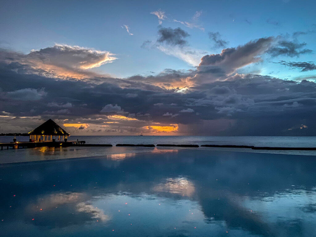 Coco Bodu Hithi Resort Maldives Infinity Pool