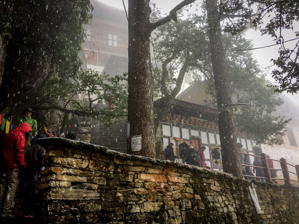 Entrance of Tiger's Nest Monastery Bhutan