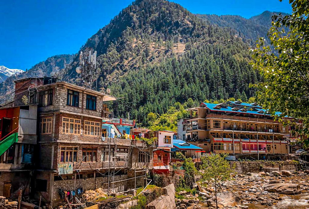 A View of Kasol Village: One of best places to visit in summer in India
