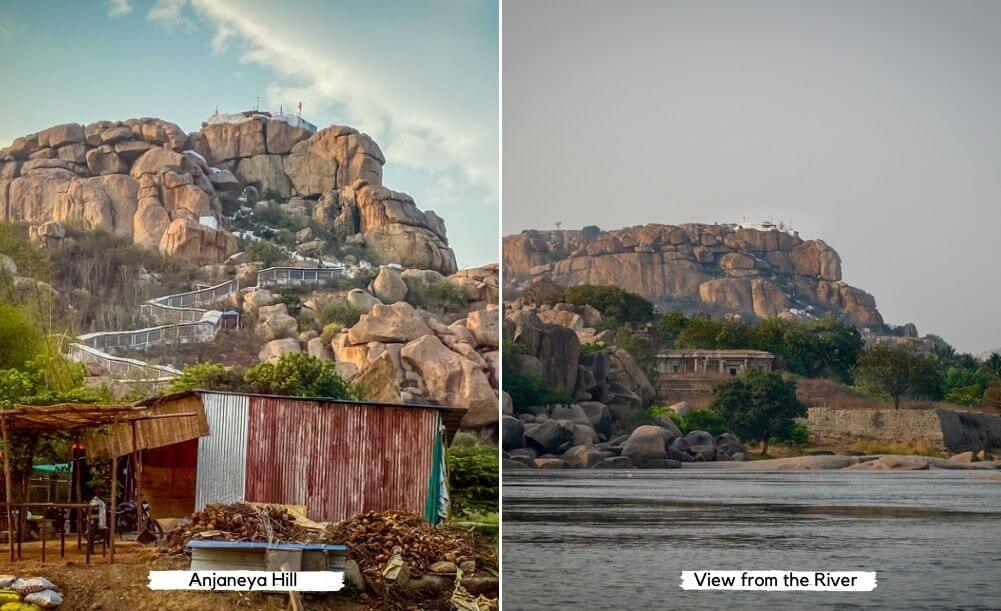 Anjaneya Hill Hampi - Birthplace of Hanuman - An awesome place for sunset view near Hampi