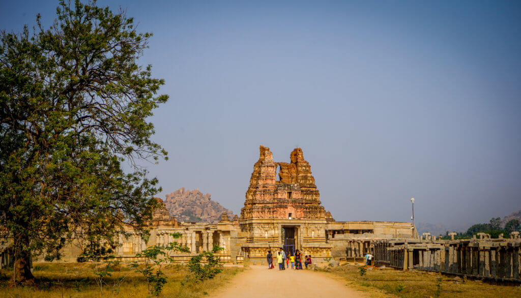 Vijaya Vittala Temple Entrance Gopuram in Hampi