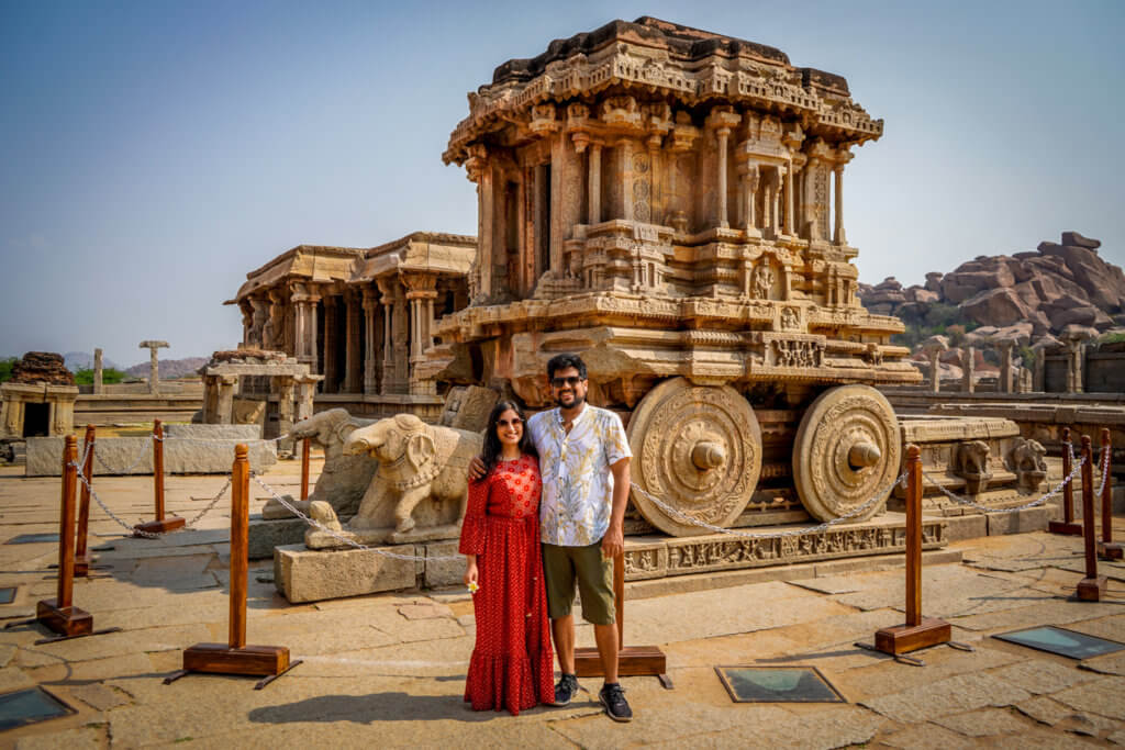 Hampi Stone Chariot at Vitthala Temple