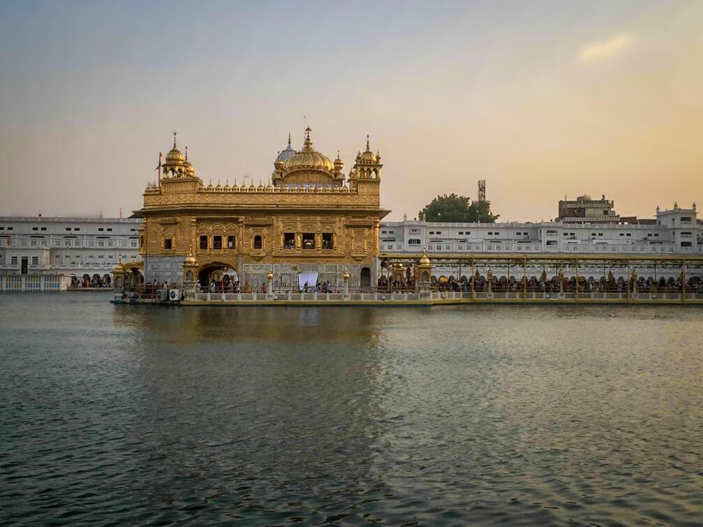 The Golden Temple in Amritsar 