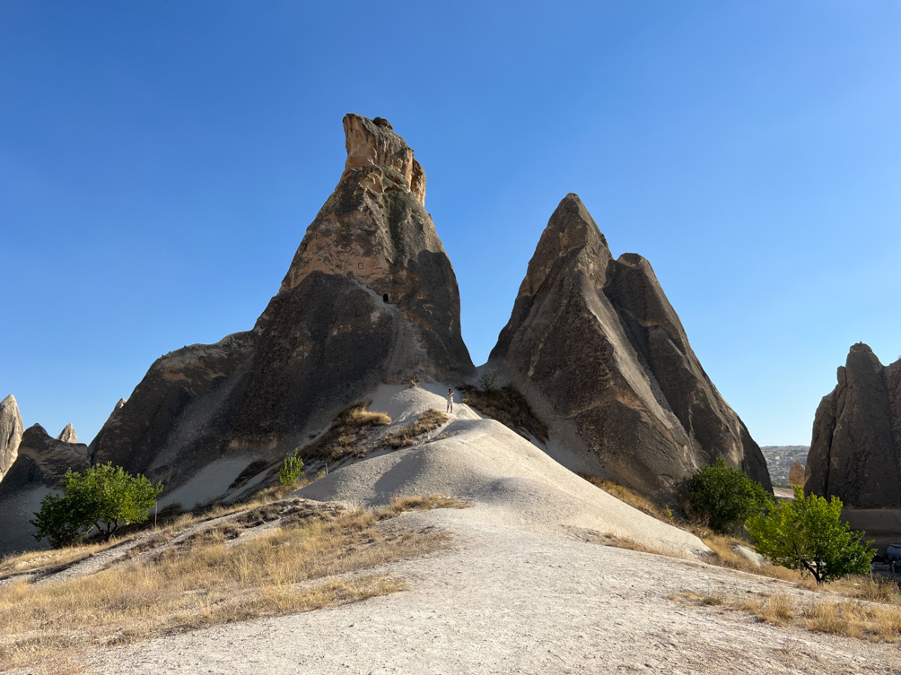You can't miss seeing the fairy chimneys of Cappadocia on your Turkey trip