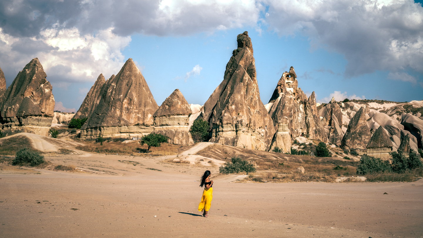 Cappadocia is very hot in the summer months