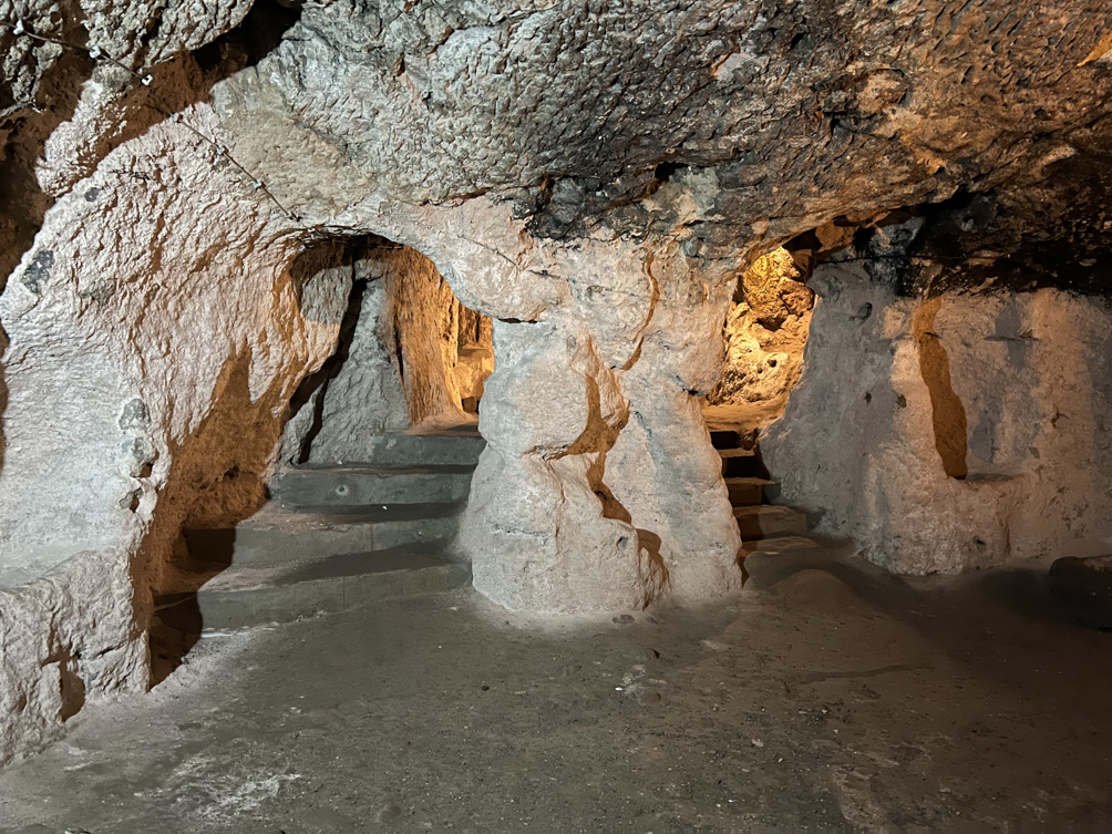 Derinkuyu Underground City in Cappadocia Turkiye