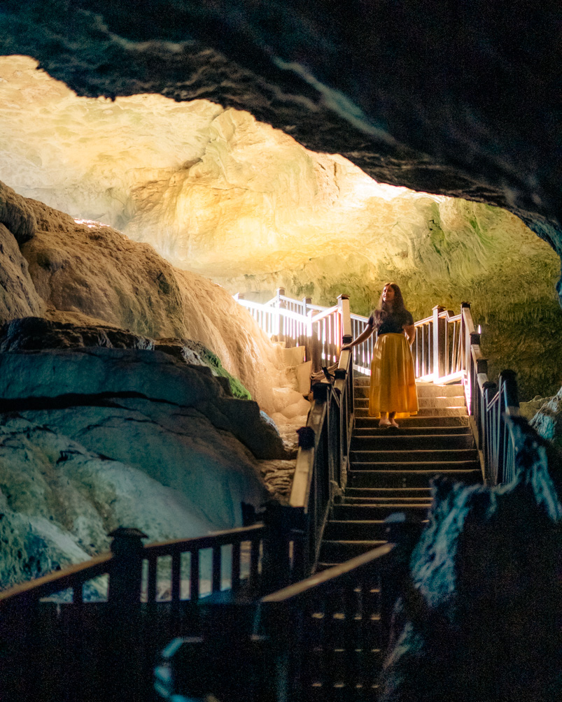 Kaklik Cave in Turkey