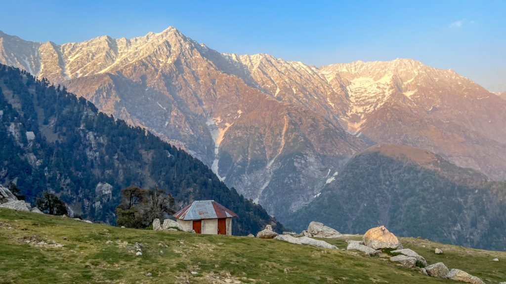 The Dhauladhar Range View from Triund