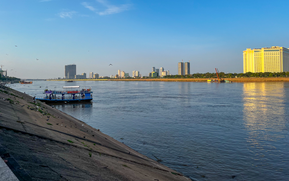 Mekong River in Phnom Penh