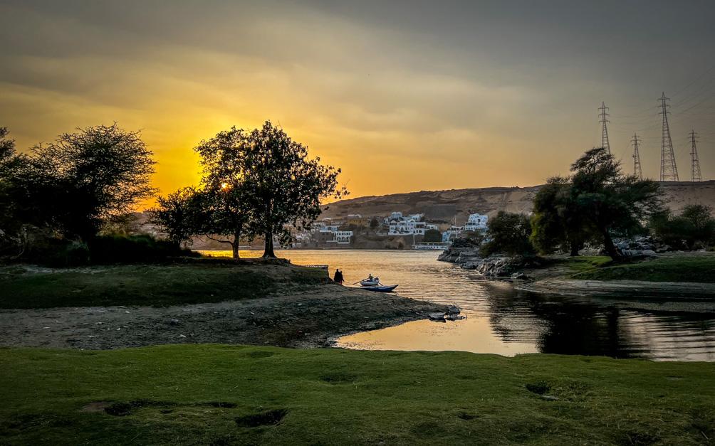 Sunset from a Nubian Village in Aswan
