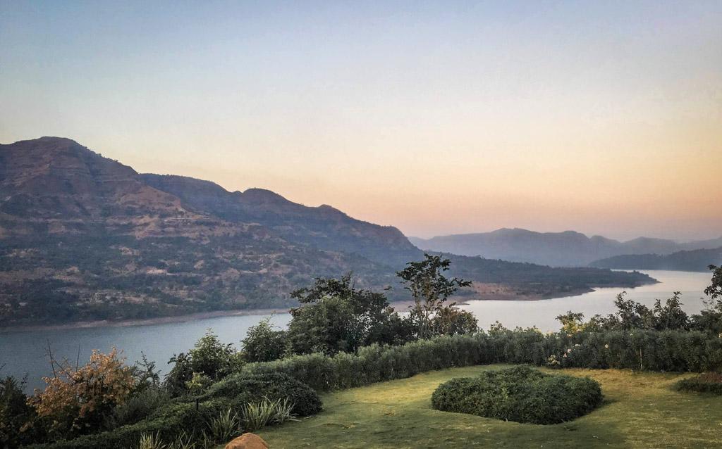 Atmantan in Mulshi with these spectacular dam views is one of the best luxury staycation near Mumbai