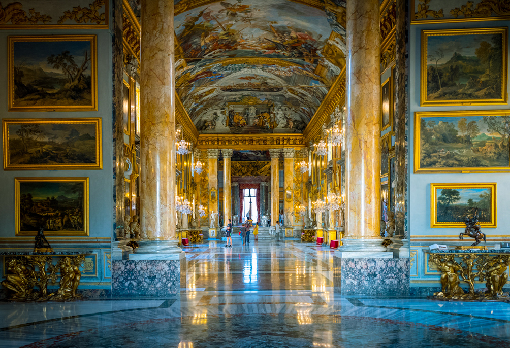 The Great Hall at Palazzo Colonna