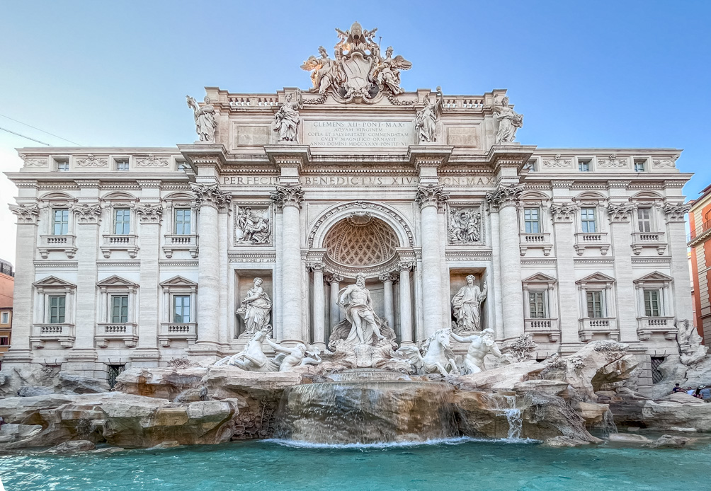 Trevi Fountain is a must-visit in this 3 days in Rome itinerary