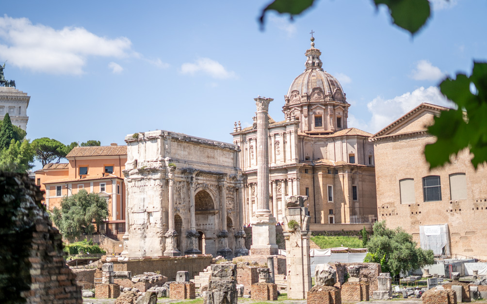 The Roman Forum is a must visit during your 3 days in Rome