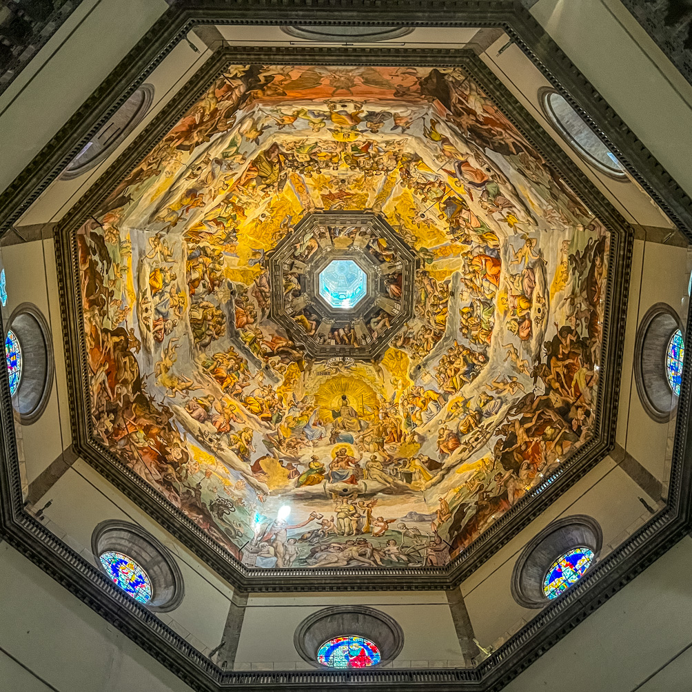 Last Judgement Fresco on the Duomo Dome in Florence