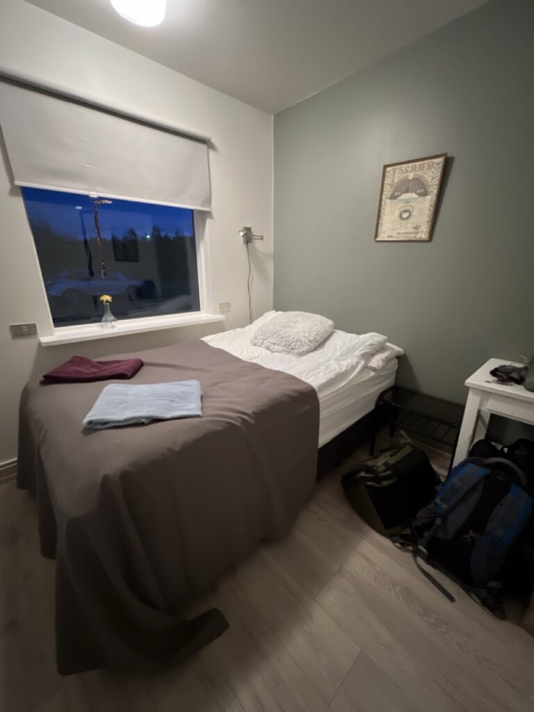 A small Airbnb in Iceland