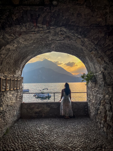 A beautiful archway in Varenna