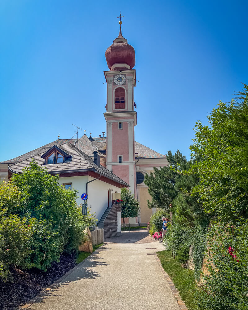 A church in Ortesei