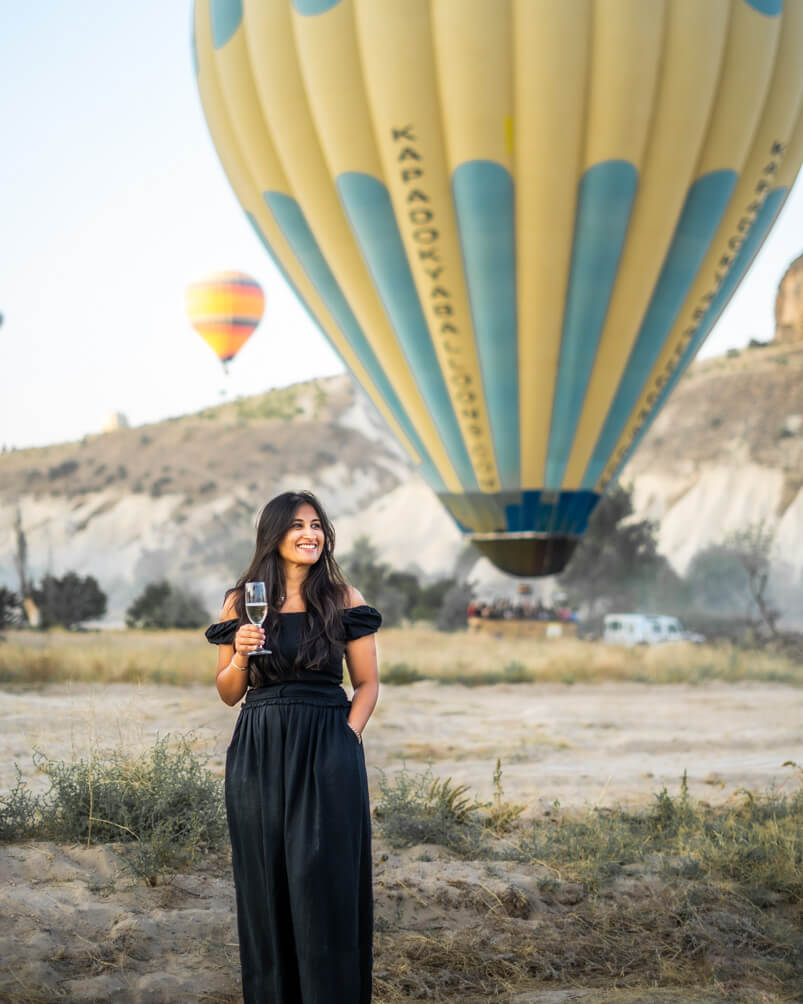 10-Day Turkey Itinerary: The Perfect Route for First-Time Visitors 25 Champagne celebration after the hot air balloon landing
