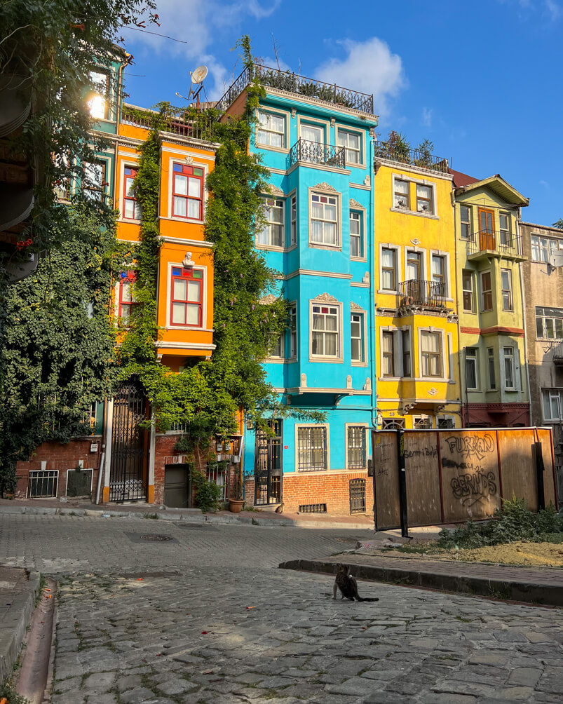 Coloured Houses of Balat in Istanbul