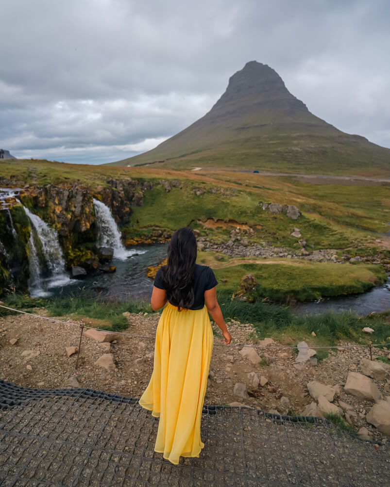10-Day Iceland Itinerary: An Unforgettable Road Trip 58 The iconic Kirkjufell mountain and waterfall in the Snaefelsness Peninsula in Iceland