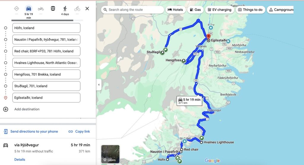 10-Day Iceland Itinerary: An Unforgettable Road Trip 41 Day 7 Iceland Drive Map: East Iceland
