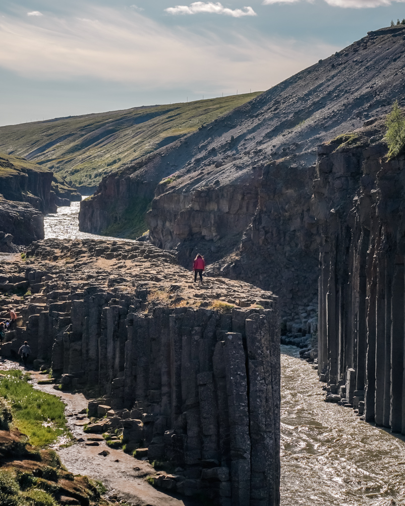 10-Day Iceland Itinerary: An Unforgettable Road Trip 48 Standing in the middle of Studlagil Canyon