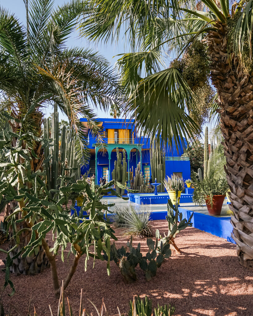 The serene and striking Majorelle Gardens