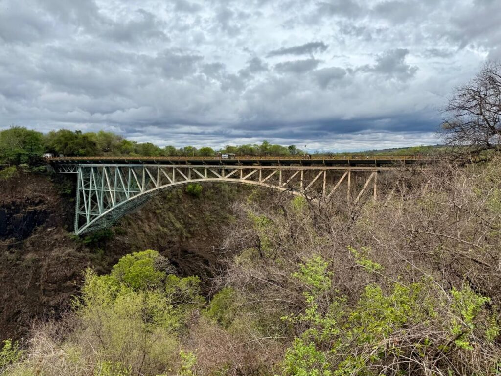 The Perfect 3 Days Victoria Falls Itinerary and Guide 22 Bridge between Zambia and Zimbabwe