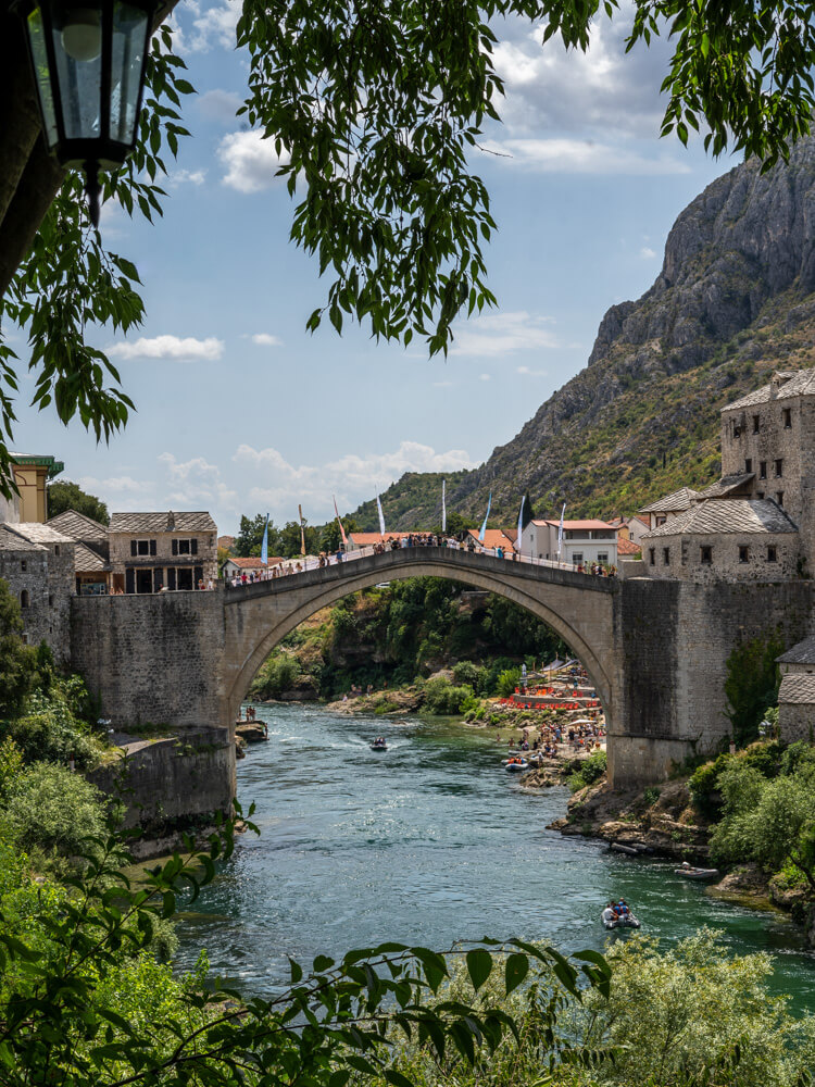 Day Trip to Mostar from Split or Dubrovnik (How to Plan It) 15 A view of Stari Most Bridge in Mostar