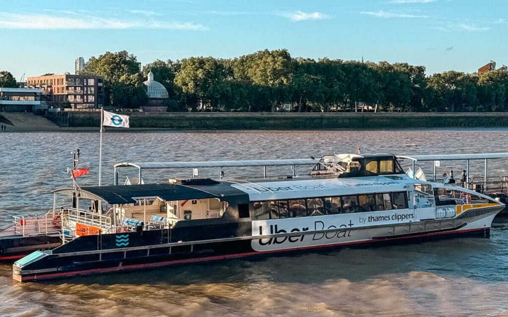 7 Best Paid Attractions in London Actually Worth Paying For 16 An Uber Boat parked on the Thames